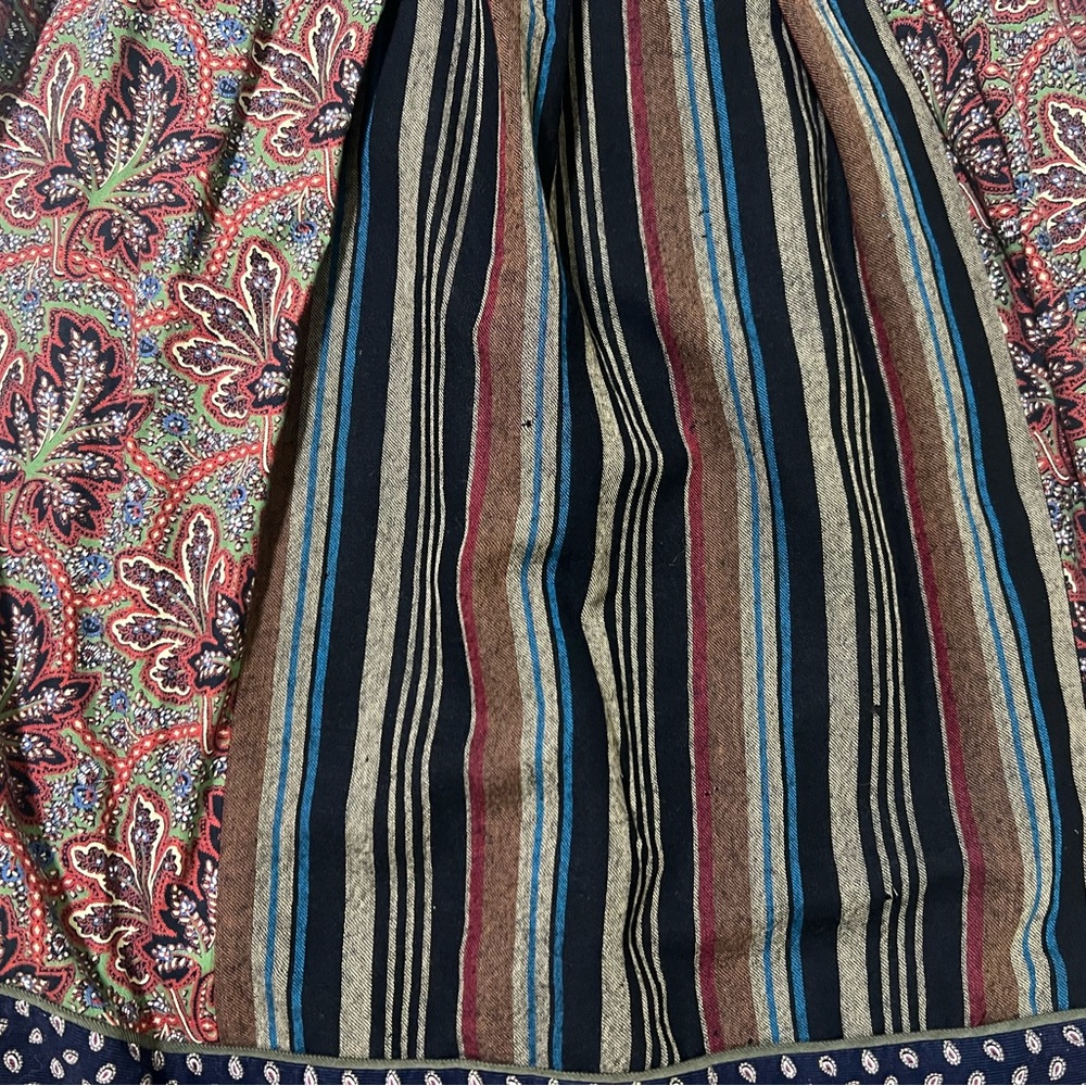 Kenzo rare vintage maxi flared boho hippie 90s wool skirt size S - Picture 5 of 14